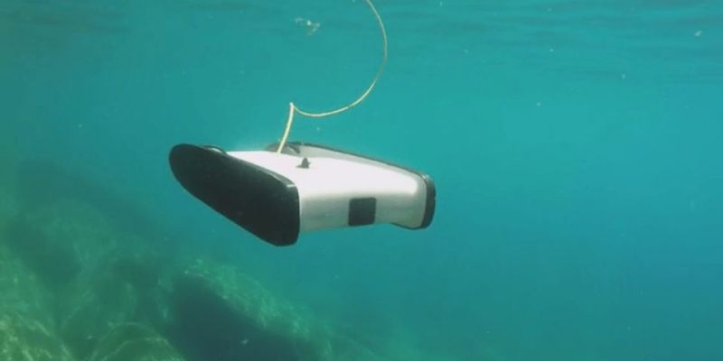 Создан подводный дрон для рыболовов
